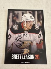 Brett Leason Signed Autograph Anaheim Ducks 5x7 Photo Season Ticket Event