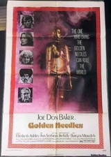 GOLDEN NEEDLES original 1974 one sheet movie poster JOE DON BAKER/JIM KELLY