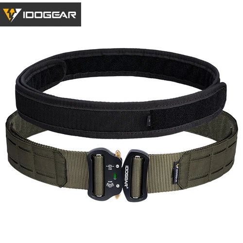 IDOGEAR 2" Taktischer Gürtel Schnellspanner Metallschnalle Laser MOLLE Herren Gürtel tarnfarben - Bild 14 von 21