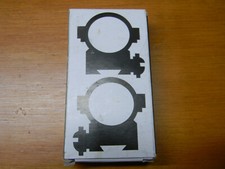 1" SCOPE RINGS FOR PICATINNY RAIL "NOS"