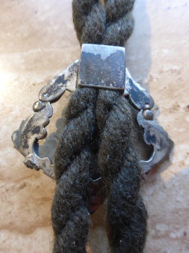 2 x Bolotie Trachtenkrawatte Trachtenband Trachtenbinder Kordel Tracht VINTAGE - Bild 12 von 14