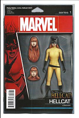 Patsy Walker A.K.A. Hellcat # 1 Actionfigur Variante Cover - Comic Februar 2016 fast neuwertig