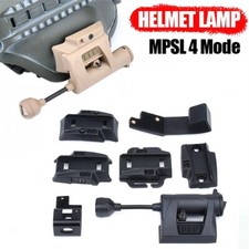 Tactical Helmet Lamp MPLS 4 Mode Red/Green/White Light IR Optics Signal Headlamp