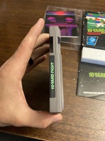 10-Yard Fight (Nintendo NES) Complete - 5 Screw Hangtab Sticker Seal - Authentic