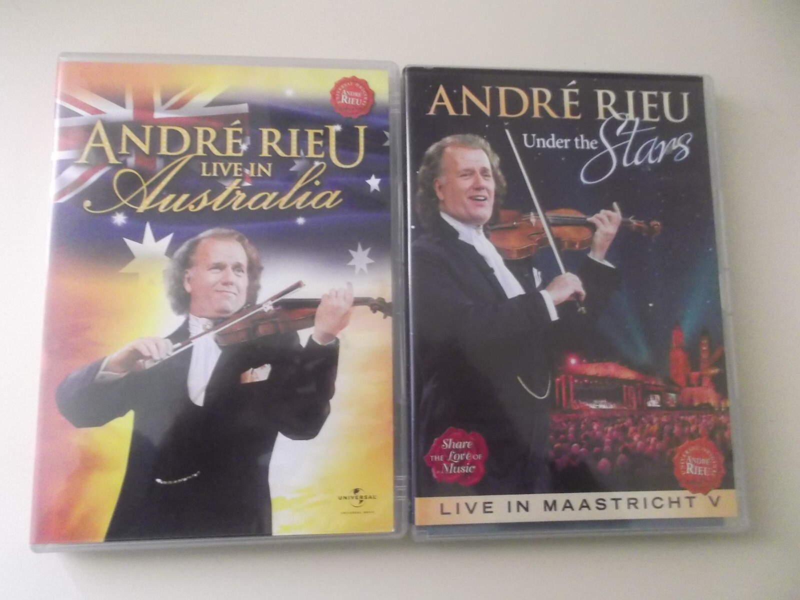13 x ANDRE RIEU Dvds All Different | eBay Australia