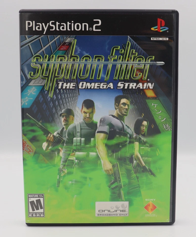 Syphon Filter: The Omega Strain Sony PS2 Game CIB w/ Slipcover NO US TARIFFS - Image 4 of 4