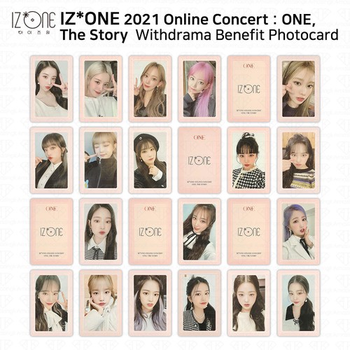 Iz One 21 Online Concert One The Story Withdrama Benefit Photocard Kpop K Pop Ebay
