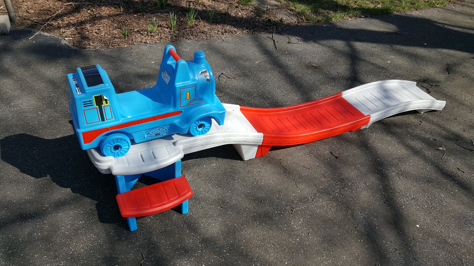 step 2 thomas coaster