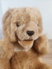 VINTAGE GUND Tan Light BROWN BEAR HAND PUPPET 1985