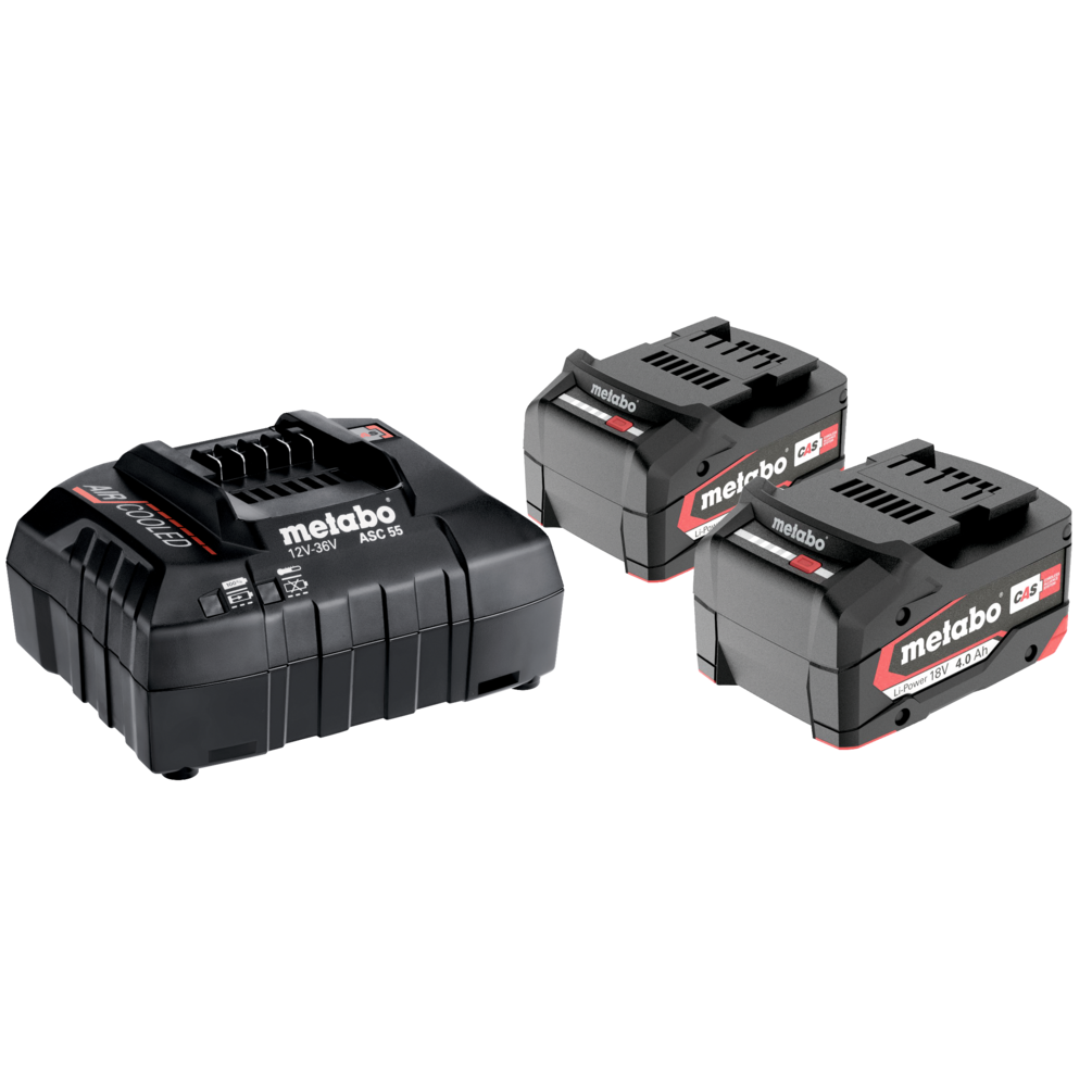 Metabo Basis-Set 2 x 4.0 Ah - Bild 2