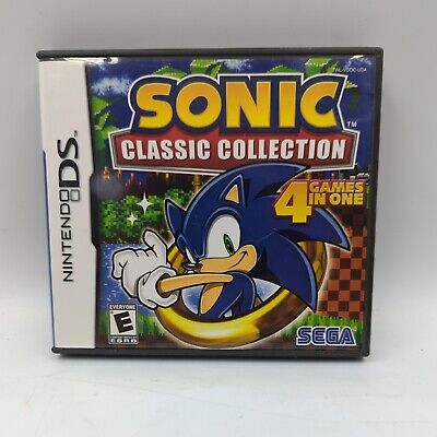 Sonic Classic Collection (Nintendo DS, 2010) Complete with Manual Tested &  Works 10086670356