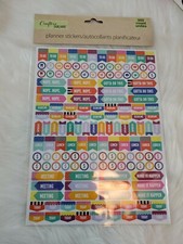 Planner Calendar 300 Stickers Reminder Appointments To-Do Note Ideas Goals