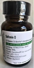 Safranin O, 99%, Certified® for microscopy 10g 