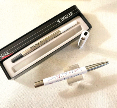 New/Old 2010 ''Congratulations'' Parker Vector RollerBall Pen OLD MARK Papers
