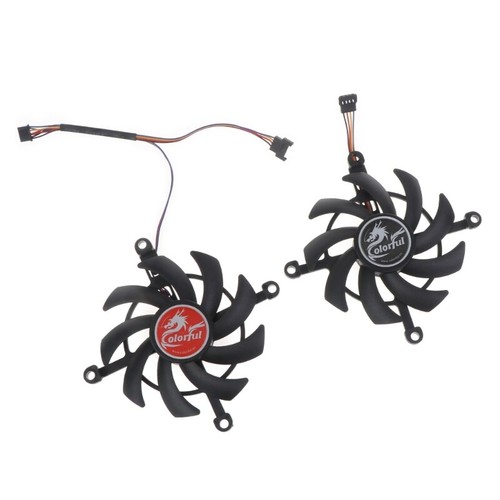 Carte Graphique Ventilateur VGA pour Carte Vidéo Colorée GeForce RTX 3060 Ti RTX3060 Coolin - Photo 9/10