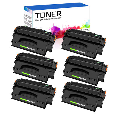 1/2/3/6 Pack Q7553X Toner For HP Laserjet P2015 P2015D P2015N P2015X P2015DN