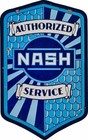 Nash Authorized Service Laser Cut Metal Sign