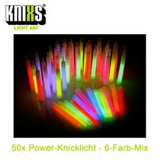 50er Pack Power-Knicklichter/Knicklicht (15cm...