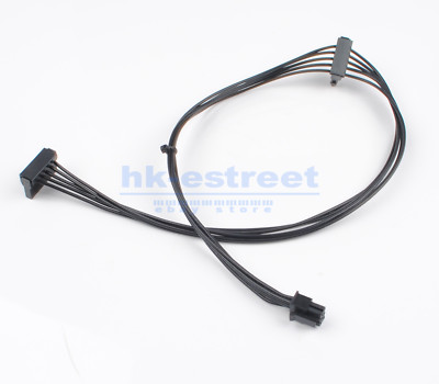 55CM 6 Pin to 2 SATA 15 Pin Power Cable For Dell Vostro 3250 3268 3653 3667 3668