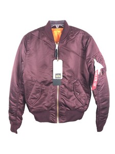 alpha industries maroon