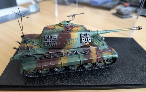 Königstiger Budapest 1944, King Tiger in OVP 1:72 aus Metall sehr fein in OVP - Bild 5 von 9