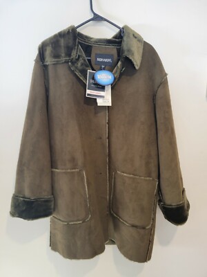Bernardo Faux Shearling Coat | eBay
