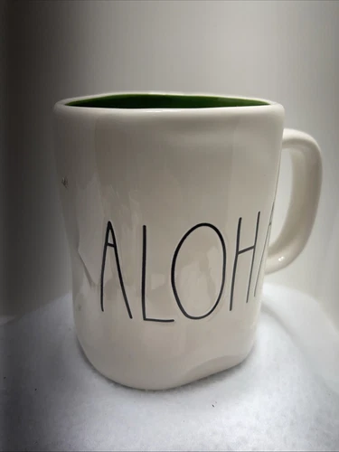 New Rae Dunn By Magenta Ceramic Aloha Coffee Tea Mug