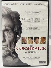 The Conspirator (DVD 2011) Widescreen,  James McAvoy,  Robin Wright, Kevin Kline