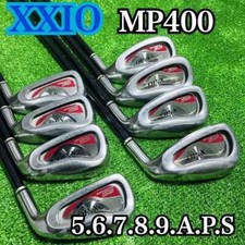  Dunlop XXIO Iron Set 5-9 Pw Aw Sw 8pcs MP-400 Genuine Graphite Shaft Flex-R