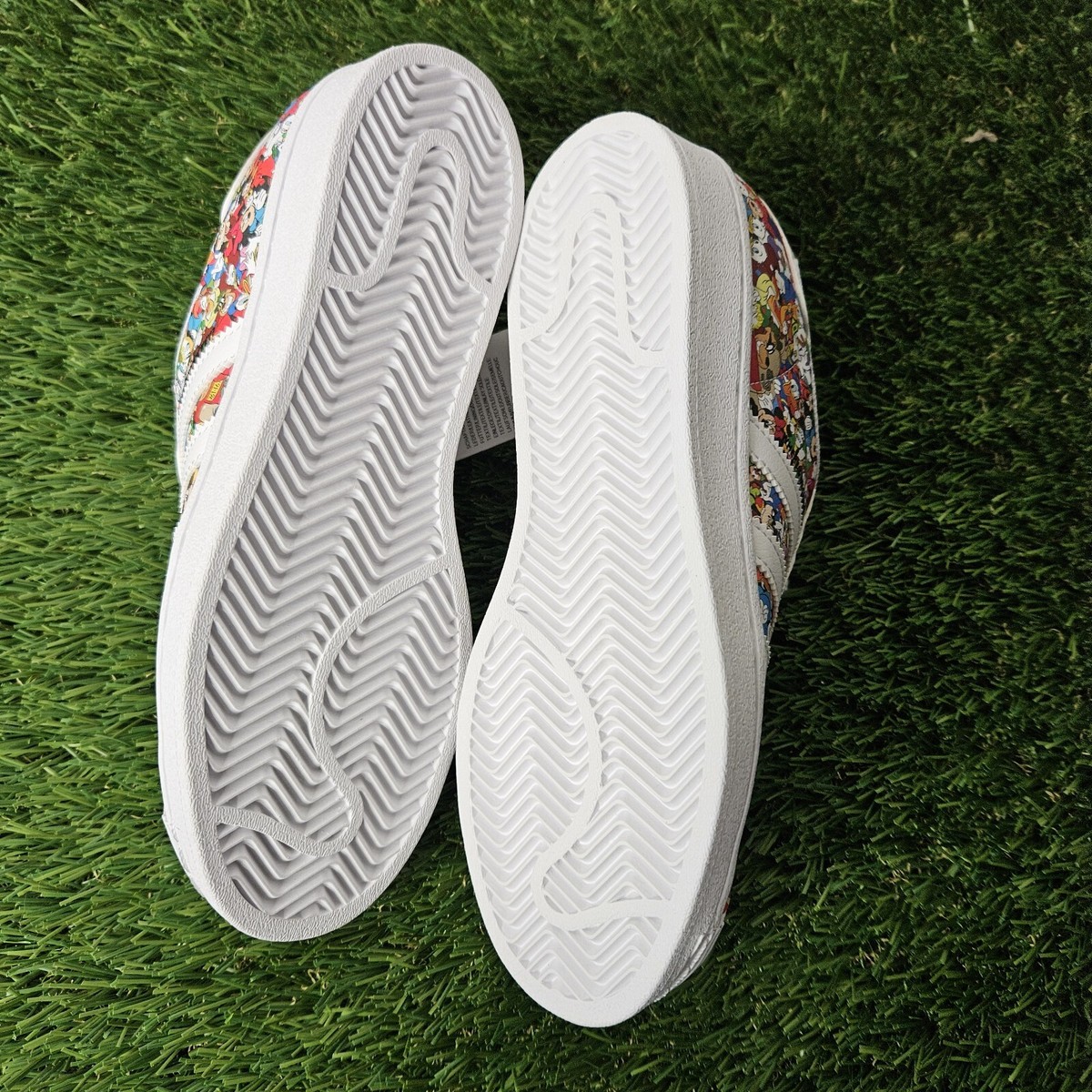 Disney - すず Adidas X Disney Mickey Superstar J Size 5 Kids Core White