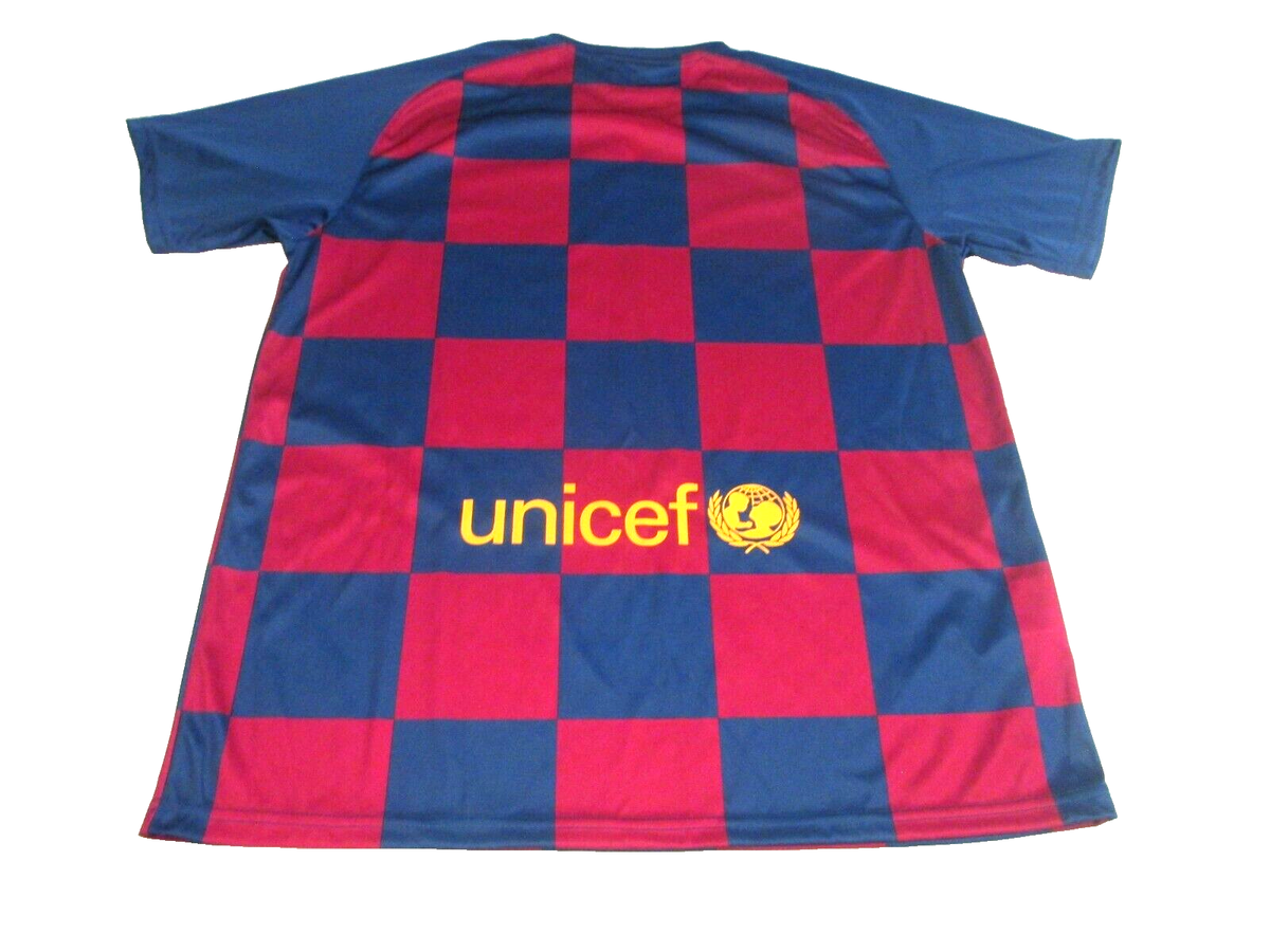 新品・未使用 タグ付 FC Barcelona ユニフォーム シャツunicef Nike Barcelona Laliga Beko FCB Dry-Fit Soccer Unicef Shirt