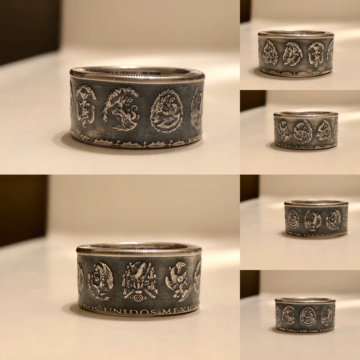 Mexican silver hotsell rings
