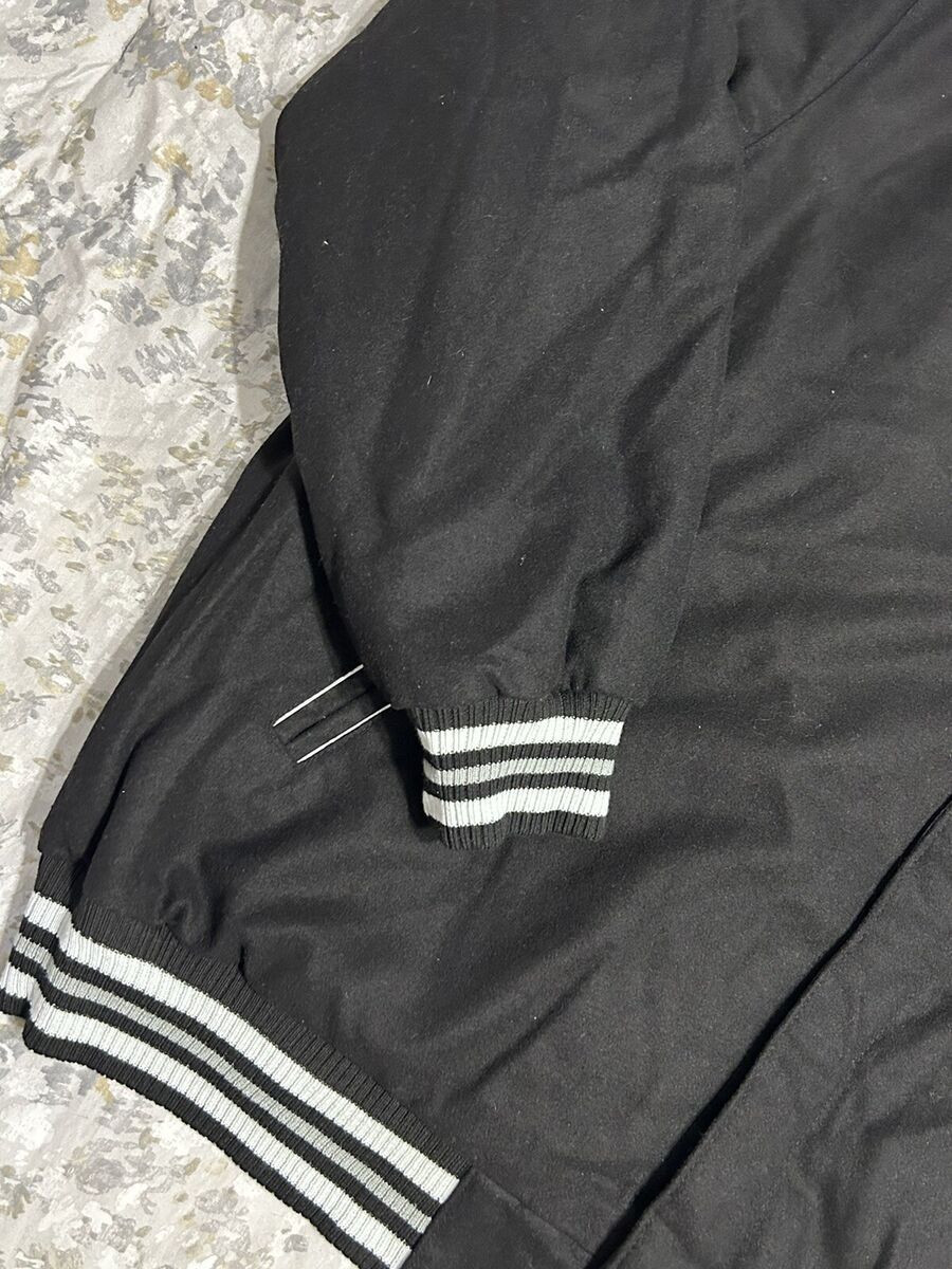 Yankees Jeff Hamilton Varsity Jacket Pinstripe Size 4XL MLB Yankees Jeff Hamilton Varsity Jacket Pinstripe Size 4XL MLB