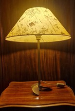 Maritime Lampe mit Schiffsschraubenfuß / Vintage / 70-er / Vintage-Unikat