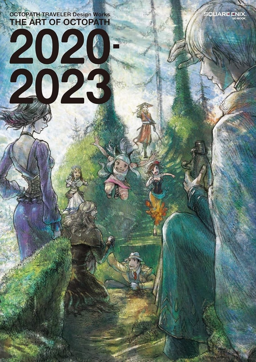 Octopath Traveler 2 II Design Works 2020-2023 Artbook Official