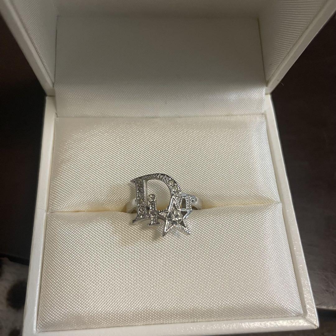 Christian Dior ring size US6.0 Top Logo Star Diamonds Color Christian Dior ring size US6.0 Top Logo Star Diamonds Color