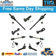 TRQ New Steering Suspension Kit 11 Piece For 2003-2019 Chevrolet GMC