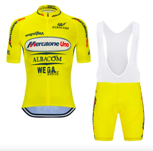 Completo Ciclismo Pantani Mercatone Uno MTB abbigliamento estivo gel 20 D |  eBay