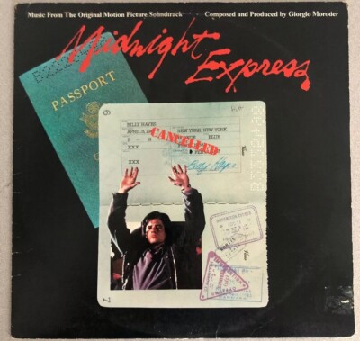 Midnight Express Music From The Original Motivation Picture Soundtrack Lp Nm