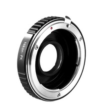 Lens Adapter with Correction Lens AI-PK Nikon AI Lens to Pentax PK Camera