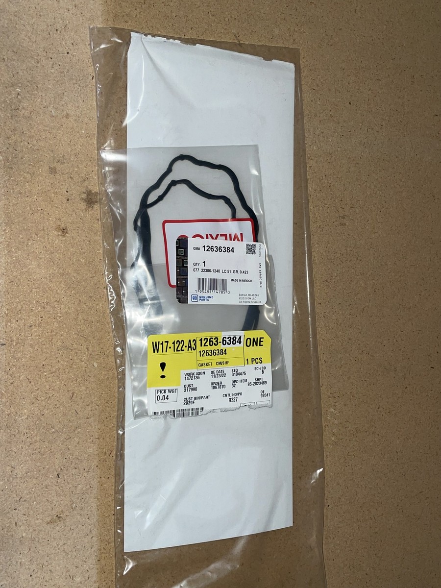 ウラッバム　パーツ GM OEM 16-26 Cruze EngineTransaxle Engine Parts-Valve Cover Gasket