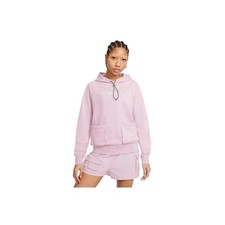 Nike Women's Sportswear Swoosh Hoodie DN4836-576 Pink/White SZ XS-3XL Brand New