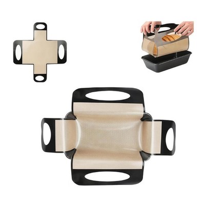 Premium Heat Resistant Oven Baking Mats Nonstick Surfaces Bread Loaves Pan Liner