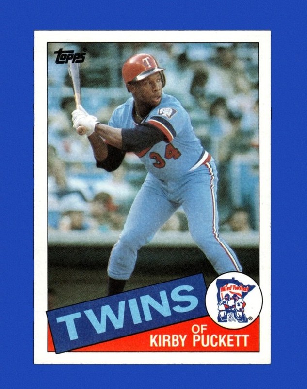 1985 Topps Set-Break #536 Kirby Puckett RC NR-MINT *GMCARDS*