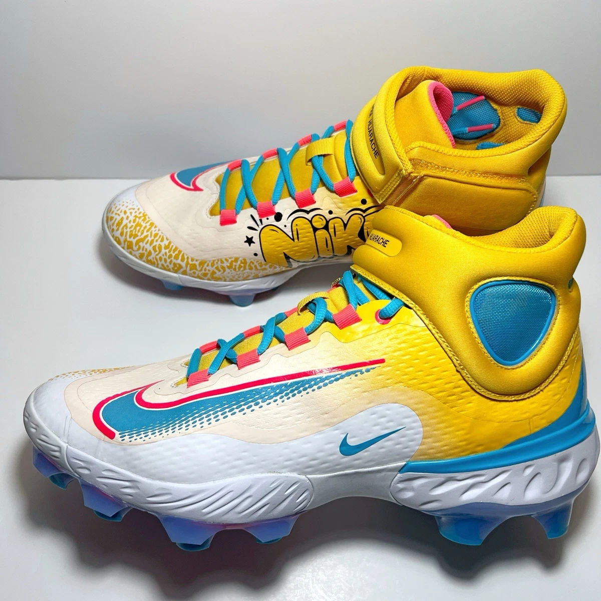 3 pairs of baseball cleats all size 13 all brand new 2 Nike 1 under armor Amazon.com | Nike Alpha Huarache NXT Men main image 2