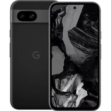 Google Pixel 8a GKV4X Unlocked 128GB Obsidian B Light Burn