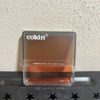 COKIN A198 Sunset 2 Lens Filter Cromofilter SA A 198 w/ Case Vintage France