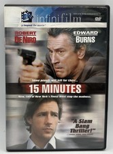 15 Minutes DVD Infinifilm Edition Robert De Niro Edwards Burns Kelsey Grammer