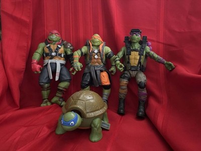 Teenage Mutant Ninja Turtles Action Figures Mixed Lot Raphael Michelangelo Dona 