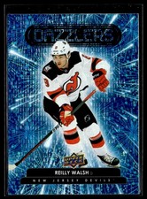 2022-23 Upper Deck Series 2 Dazzlers Blue #DZ-78 Reilly Walsh